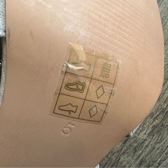 ASOS TALI Lace Up Heeled Sandals Faux Suede Gladiator Shoes Size 5 NWT Grey - Picture 11 of 12